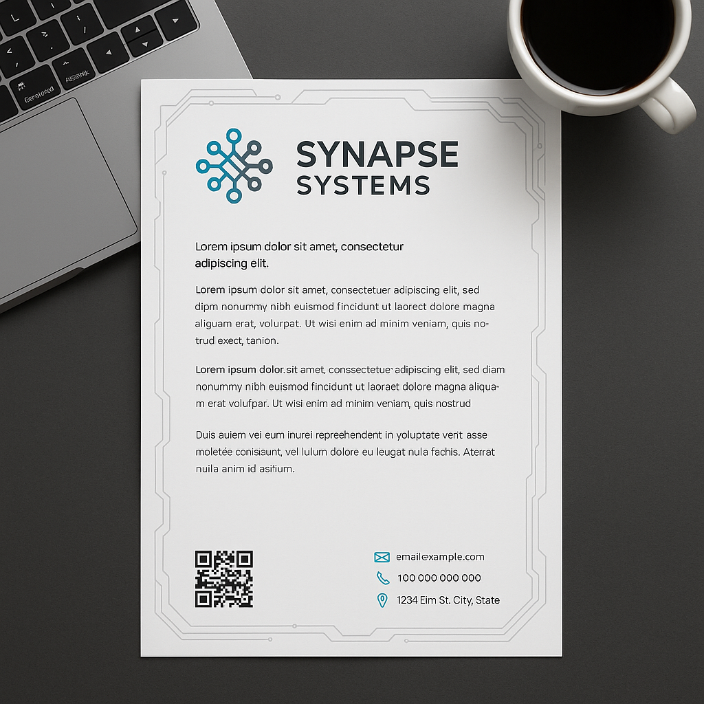 Letterhead design by Dani Moreau