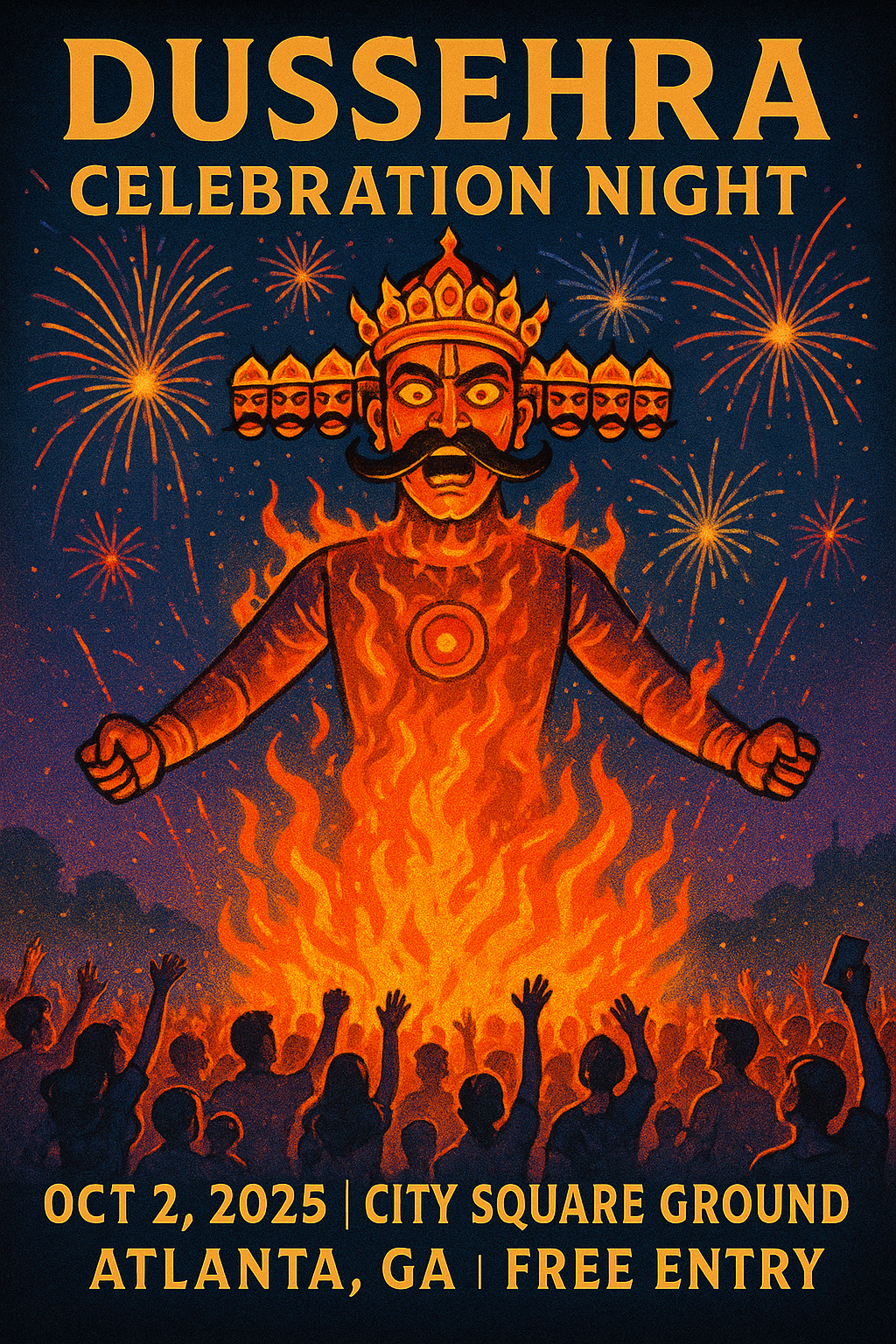 Dussehra design by Alex Reyes