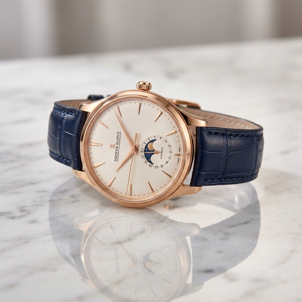 GPT Image 2 sample: Luxury watch still life